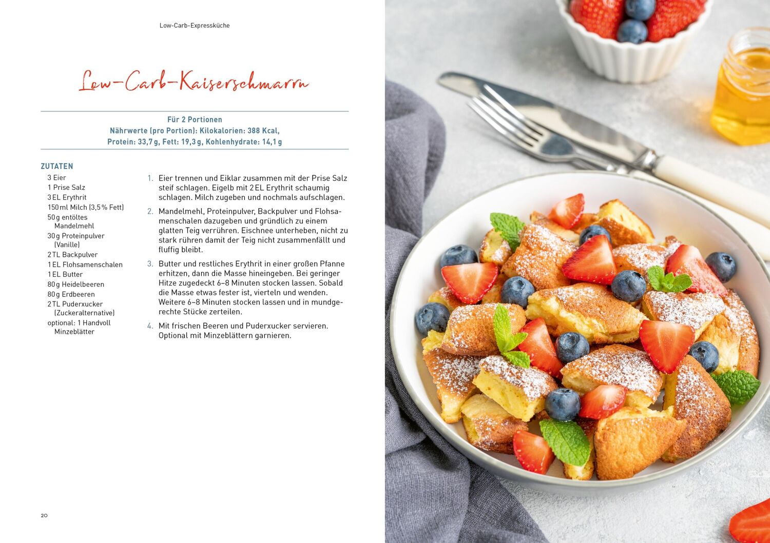 Bild: 9783742322166 | Low-Carb-Expressküche | Low-Carb-Rezept des Tages | Taschenbuch | 2022