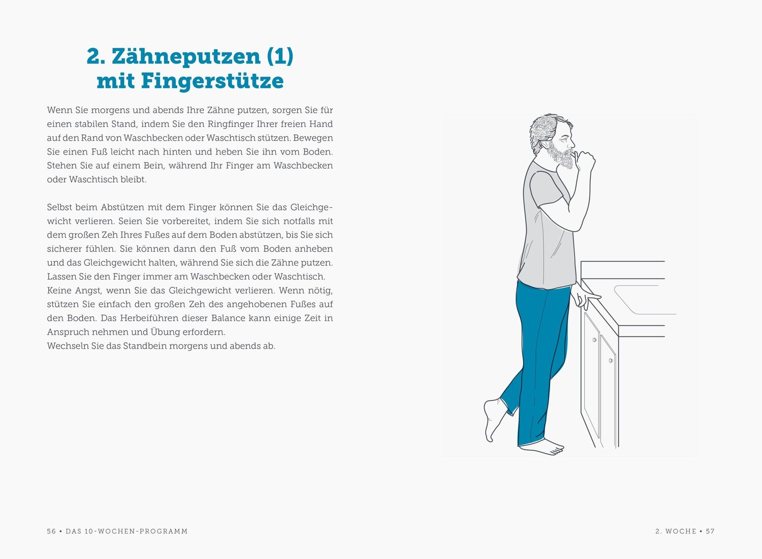 Bild: 9783767912496 | Besser in Balance | Einfache Gleichgewichts-Übungen im Alltag | Buch