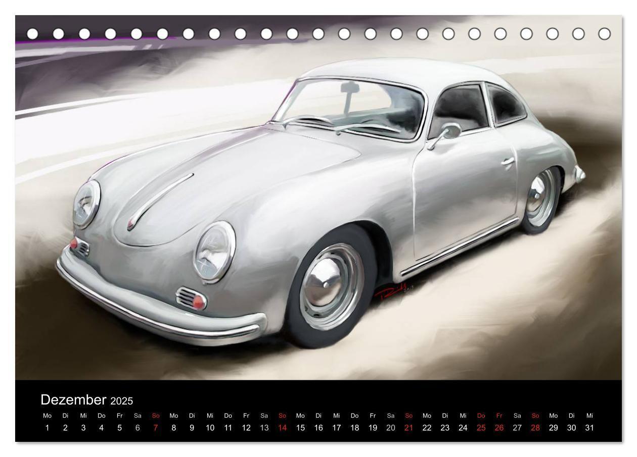 Bild: 9783435497973 | Porsche inspired Artwork by Reinhold Art´s (Tischkalender 2025 DIN...