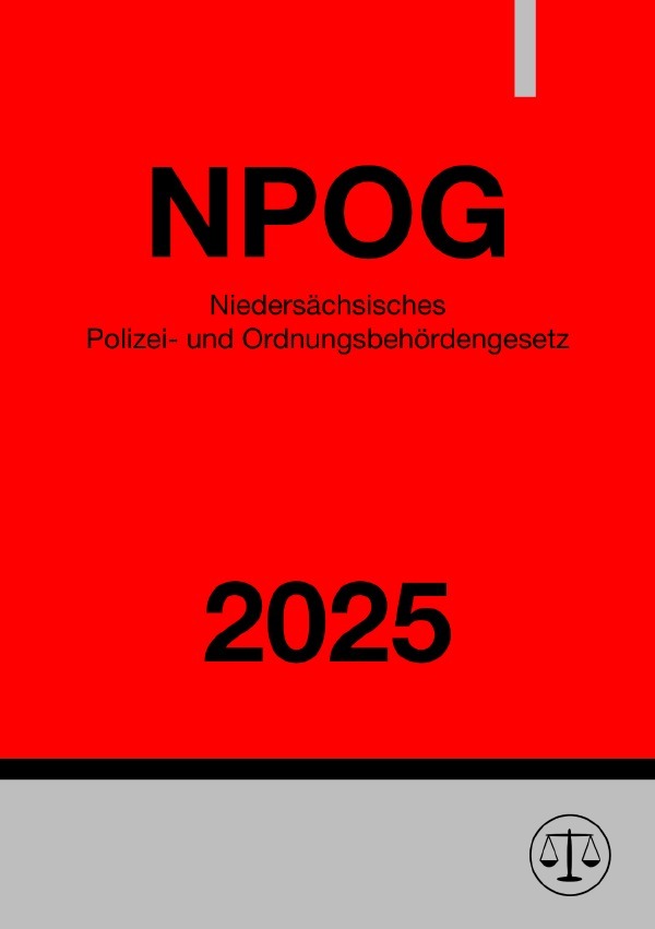 Cover: 9783818712549 | Niedersächsisches Polizei- und Ordnungsbehördengesetz - NPOG 2025 | DE