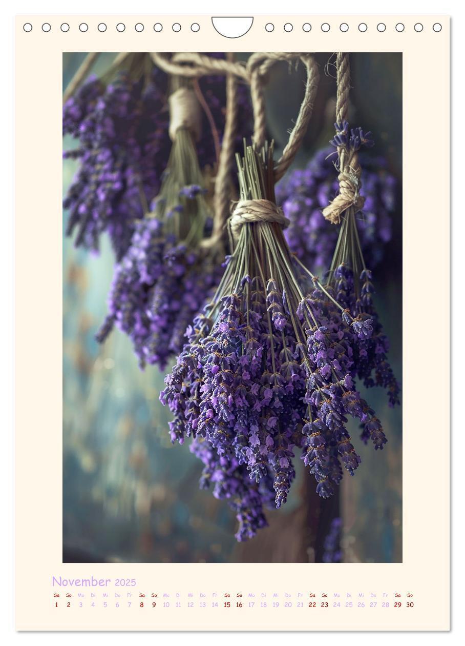 Bild: 9783383827242 | Lavendel (Wandkalender 2025 DIN A4 hoch), CALVENDO Monatskalender