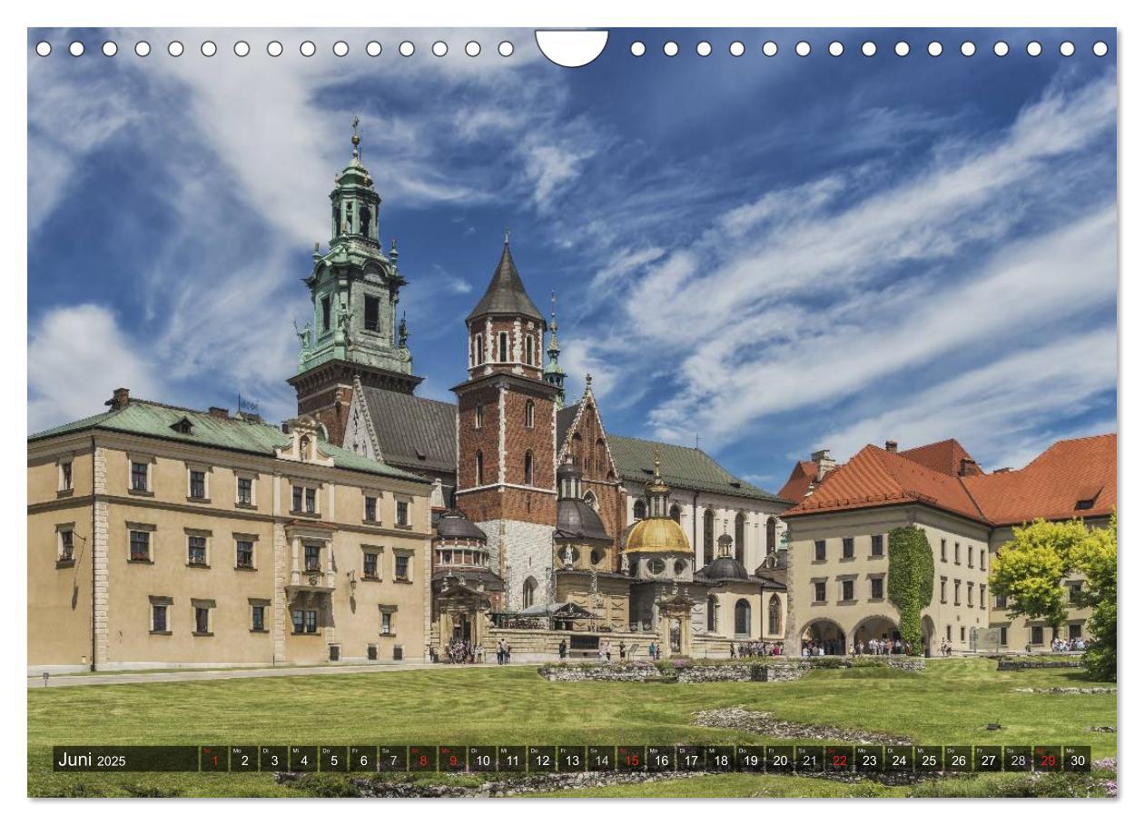 Bild: 9783435594450 | Ein Wochenende in Krakau (Wandkalender 2025 DIN A4 quer), CALVENDO...