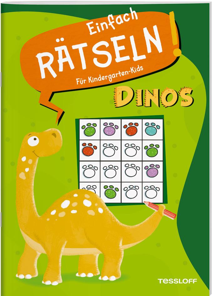 Cover: 9783788646875 | Einfach rätseln! Für Kindergarten-Kids. Dinos | Ilka Röhling | 32 S.