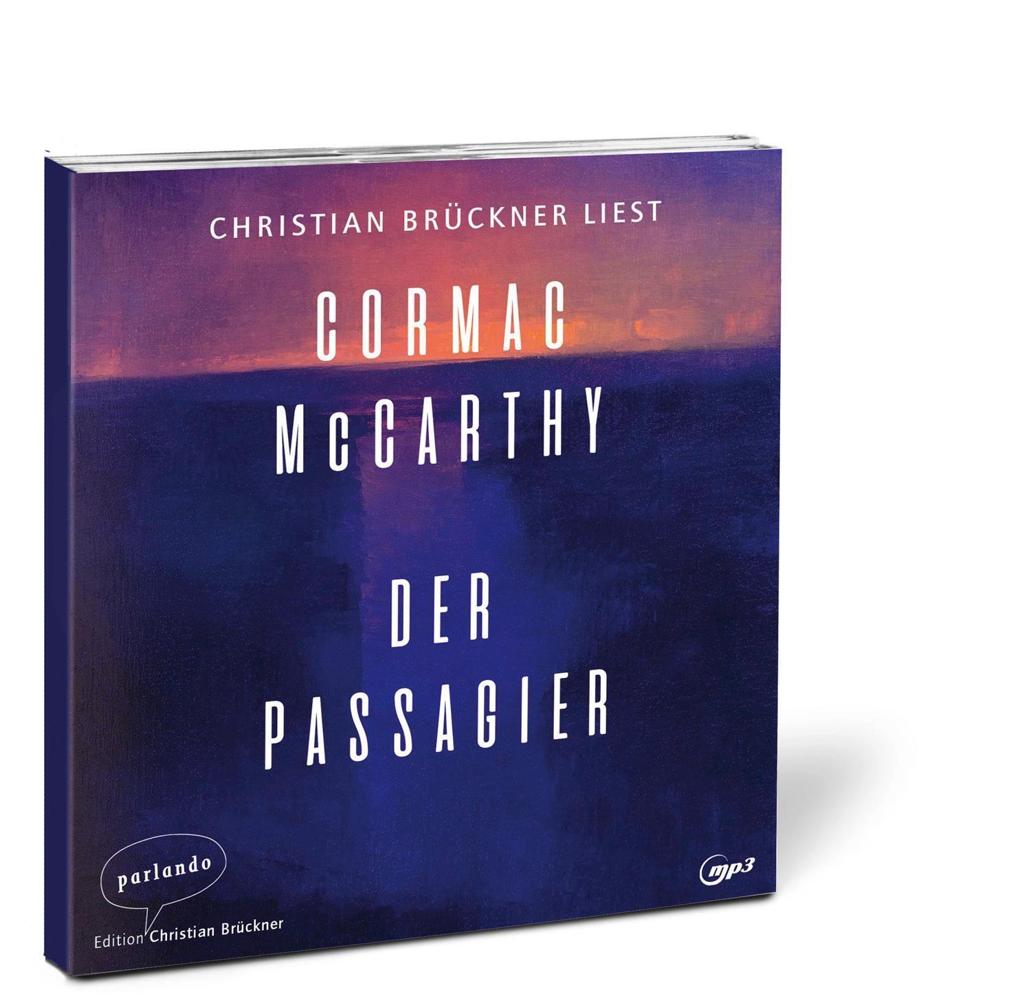 Bild: 9783839871409 | Der Passagier | Cormac McCarthy | MP3 | 2 Audio-CDs | Deutsch | 2022