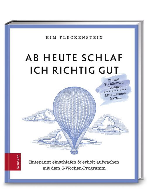 Cover: 9783898835978 | Ab heute schlaf ich richtig gut, m. Audio-CD u. Affirmationskarten