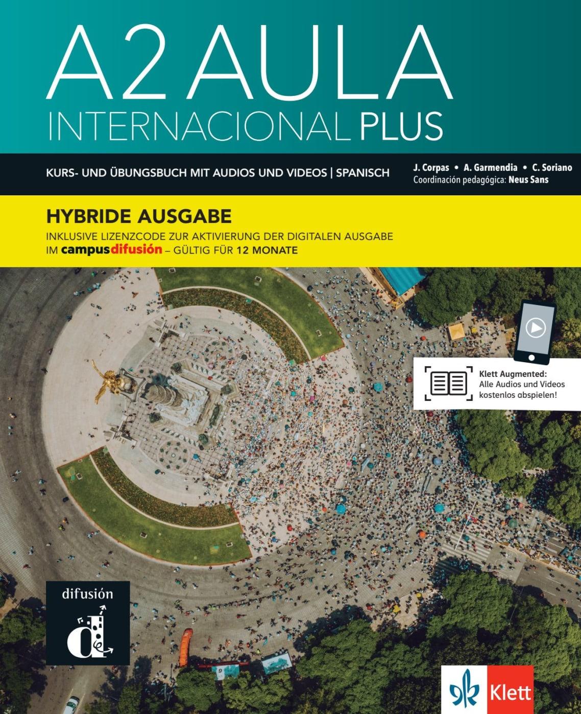 Cover: 9783125158481 | Aula internacional Plus 2 A2 - Hybride Ausgabe | Taschenbuch | 288 S.