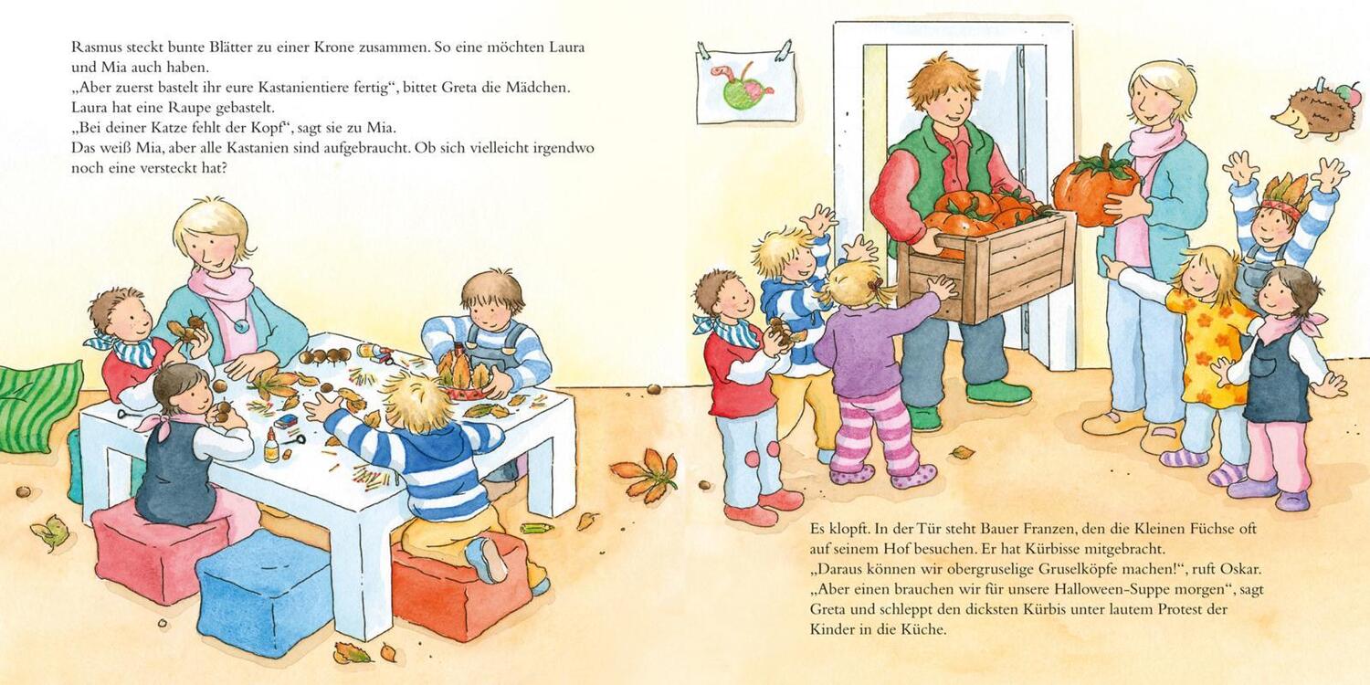 Bild: 9783551086730 | LESEMAUS 3: Herbstzeit im Kindergarten | Sandra Ladwig | Taschenbuch