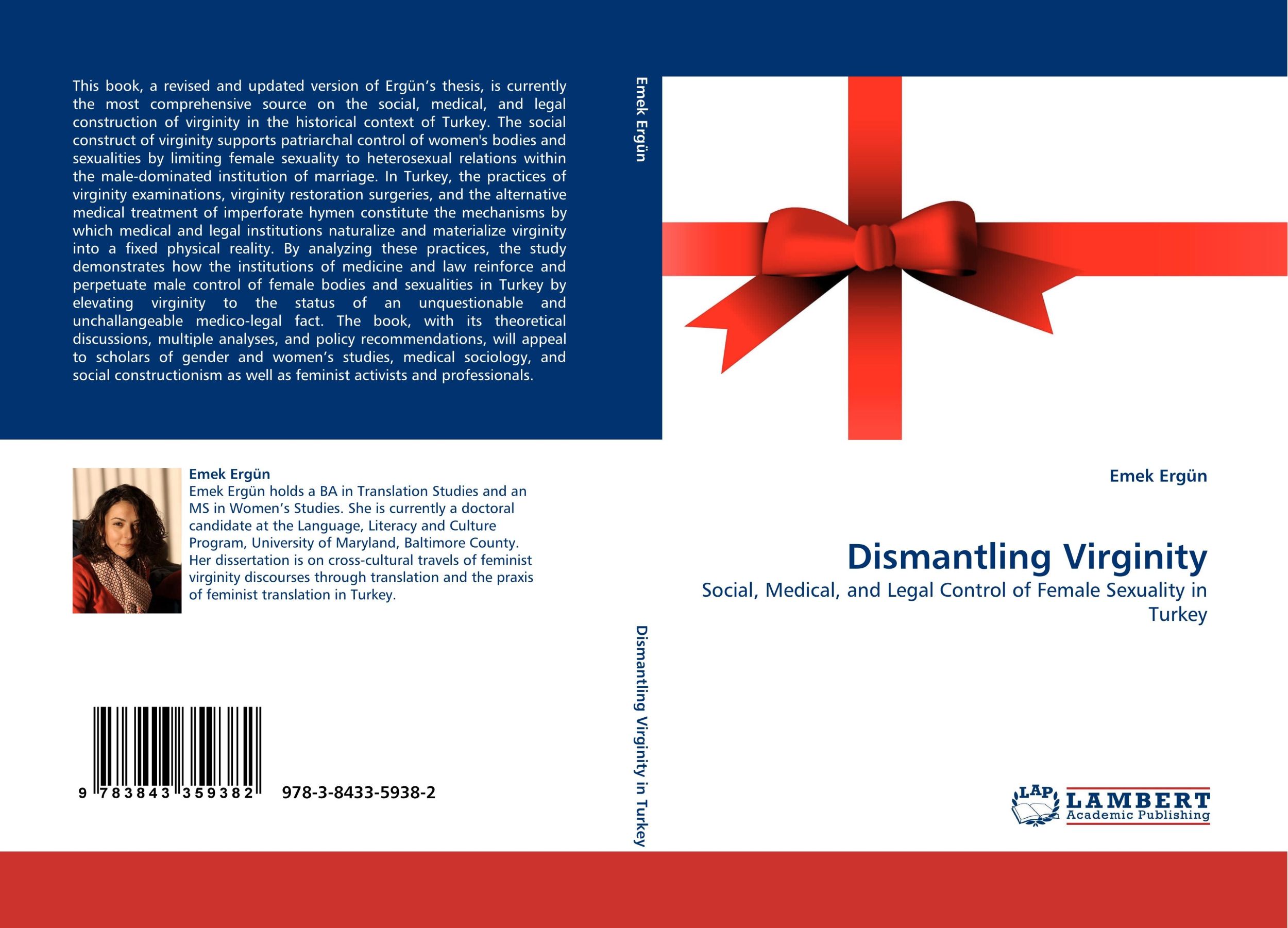 Cover: 9783843359382 | Dismantling Virginity | Emek Ergün | Taschenbuch | Paperback | 152 S.