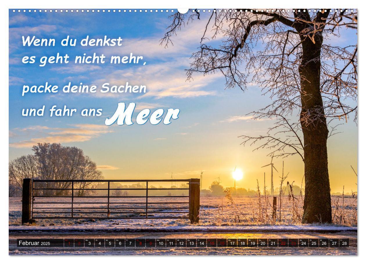 Bild: 9783435042838 | Sehnsucht zum Meer (hochwertiger Premium Wandkalender 2025 DIN A2...