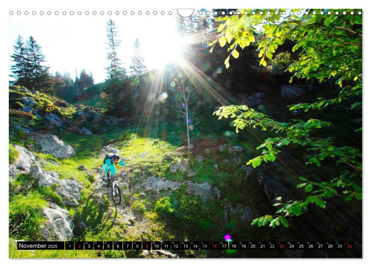 Bild: 9783435833511 | Mountainbike Spirit 2025 (Wandkalender 2025 DIN A3 quer), CALVENDO...