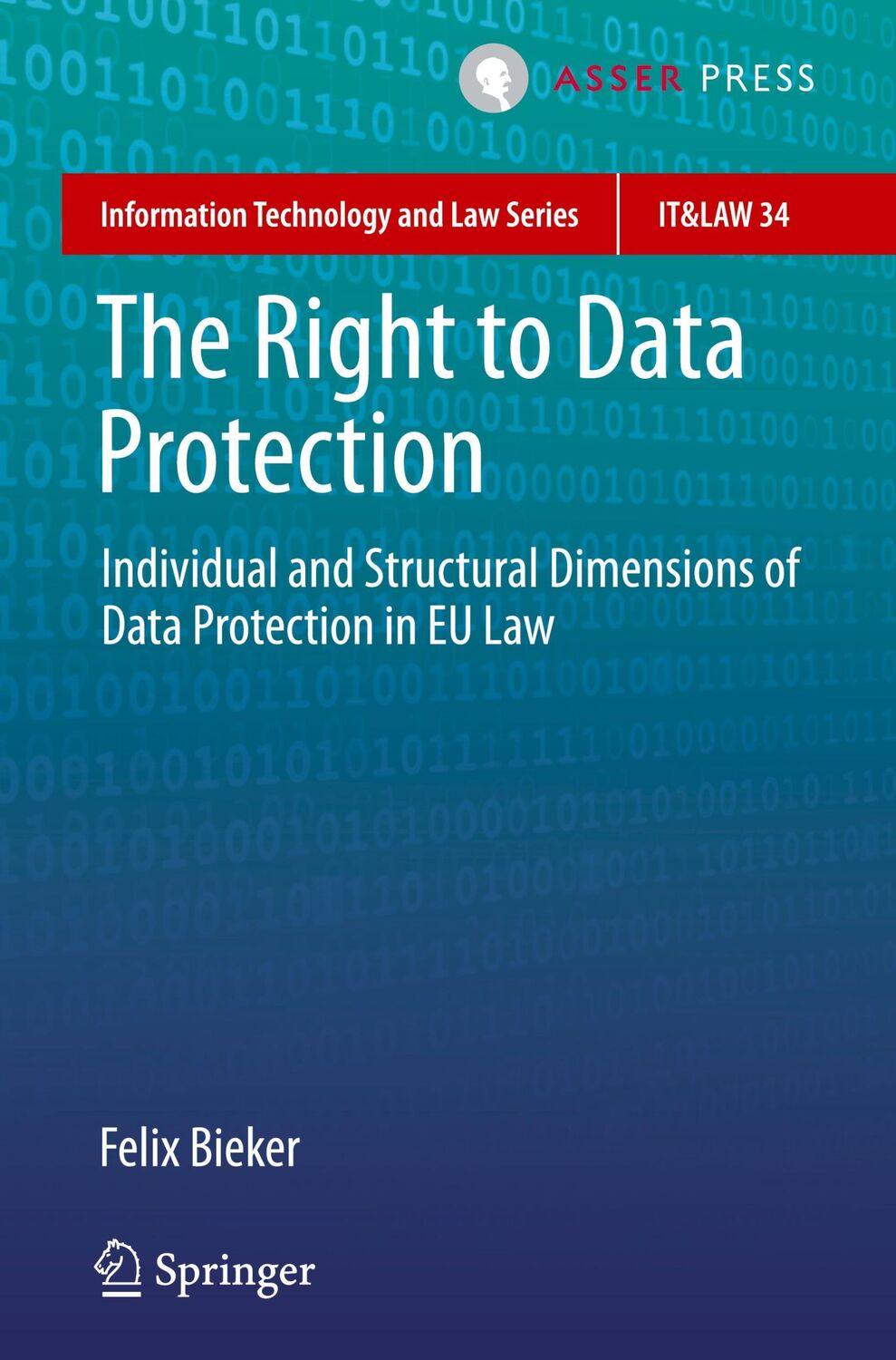 Cover: 9789462655027 | The Right to Data Protection | Felix Bieker | Buch | xv | Englisch