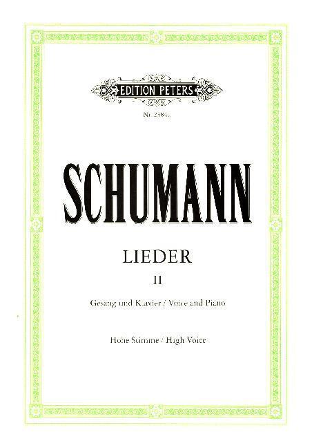 Cover: 9790014010799 | Lieder 2 | Robert Schumann | Taschenbuch | 220 S. | Deutsch | 2001