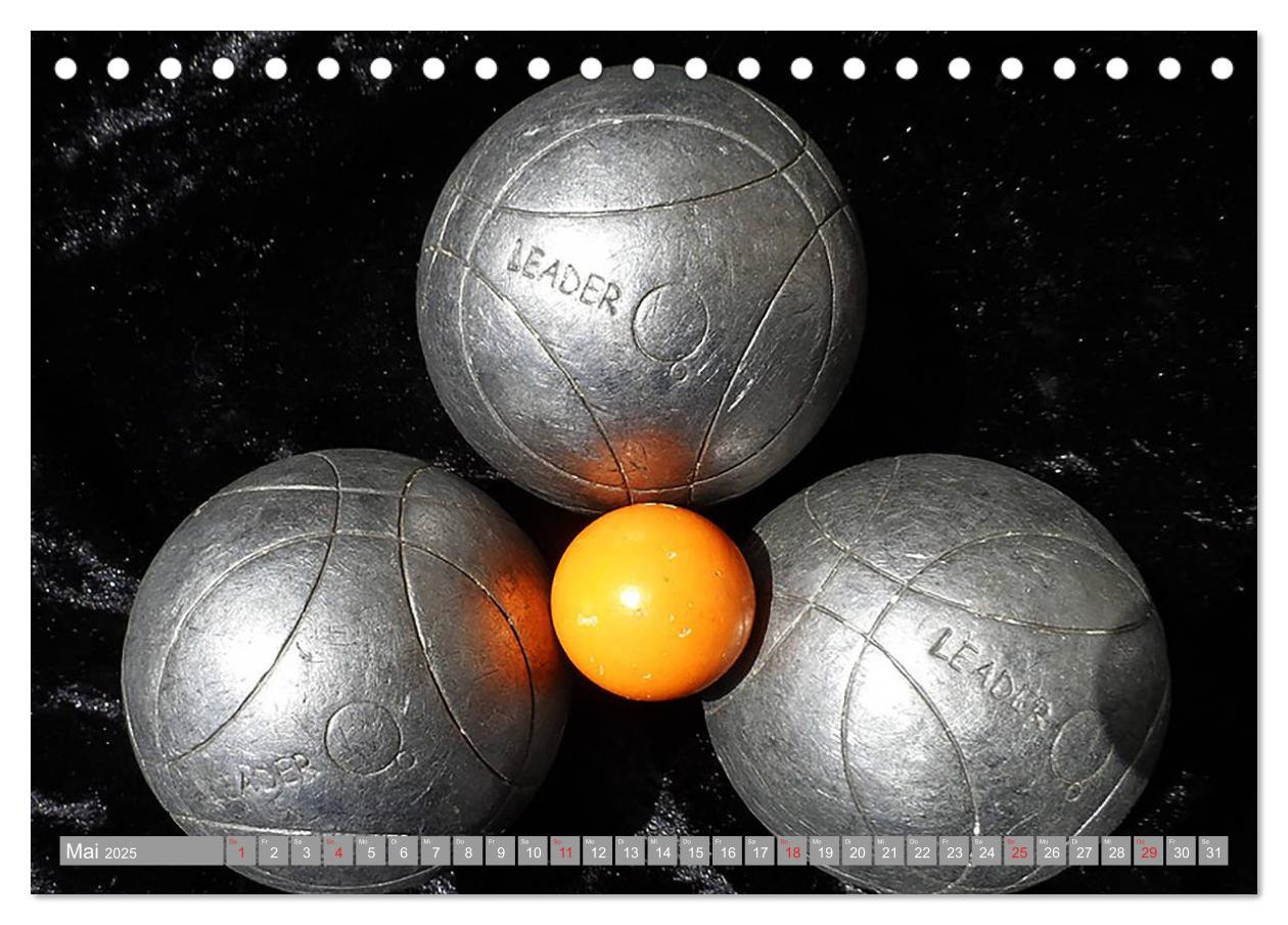 Bild: 9783435291847 | Boule. Konzentration - Sport - Entspannung (Tischkalender 2025 DIN...