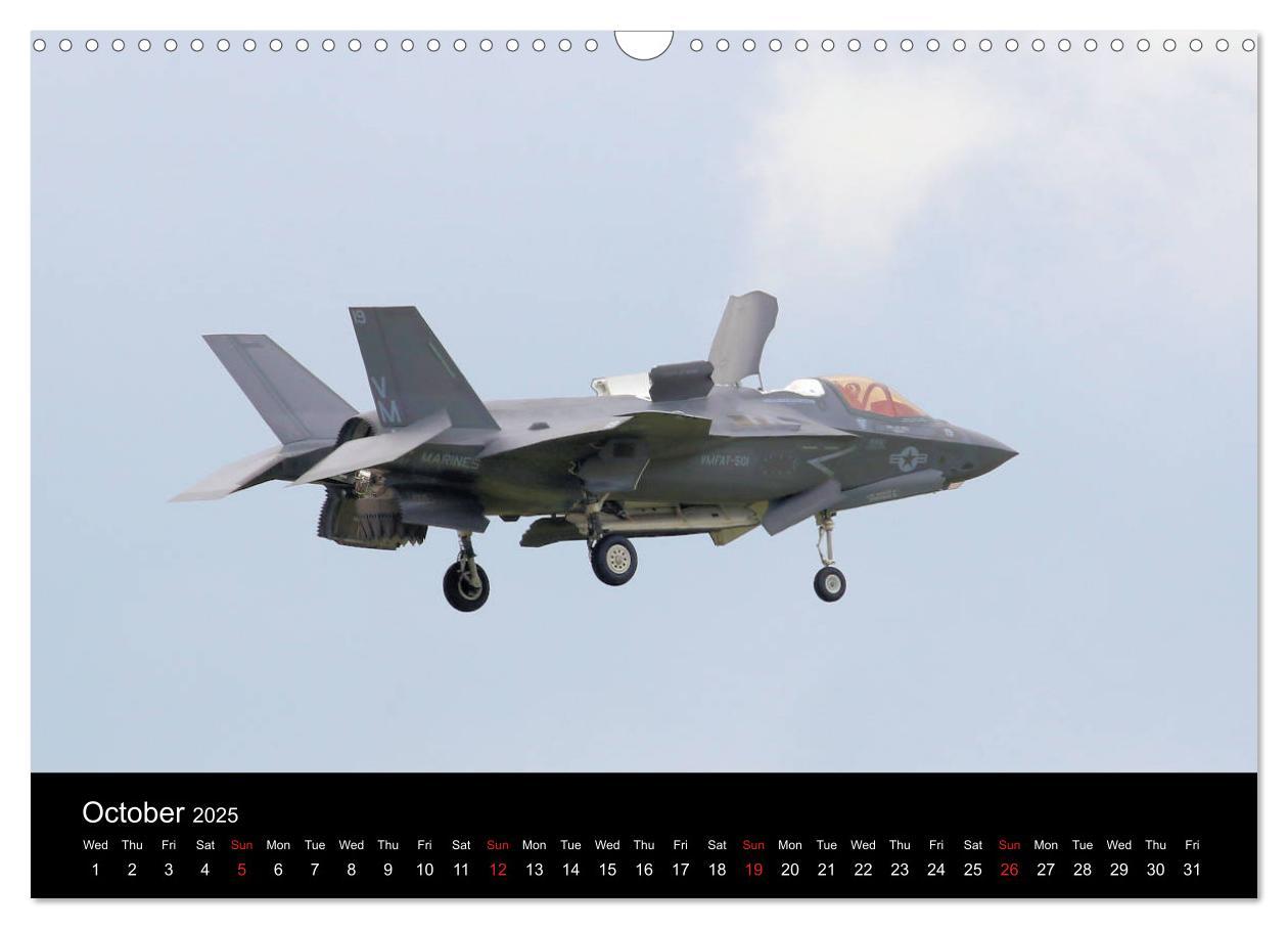 Bild: 9781325951314 | Lockheed Martin F35 Stealth Fighter (Wall Calendar 2025 DIN A3...