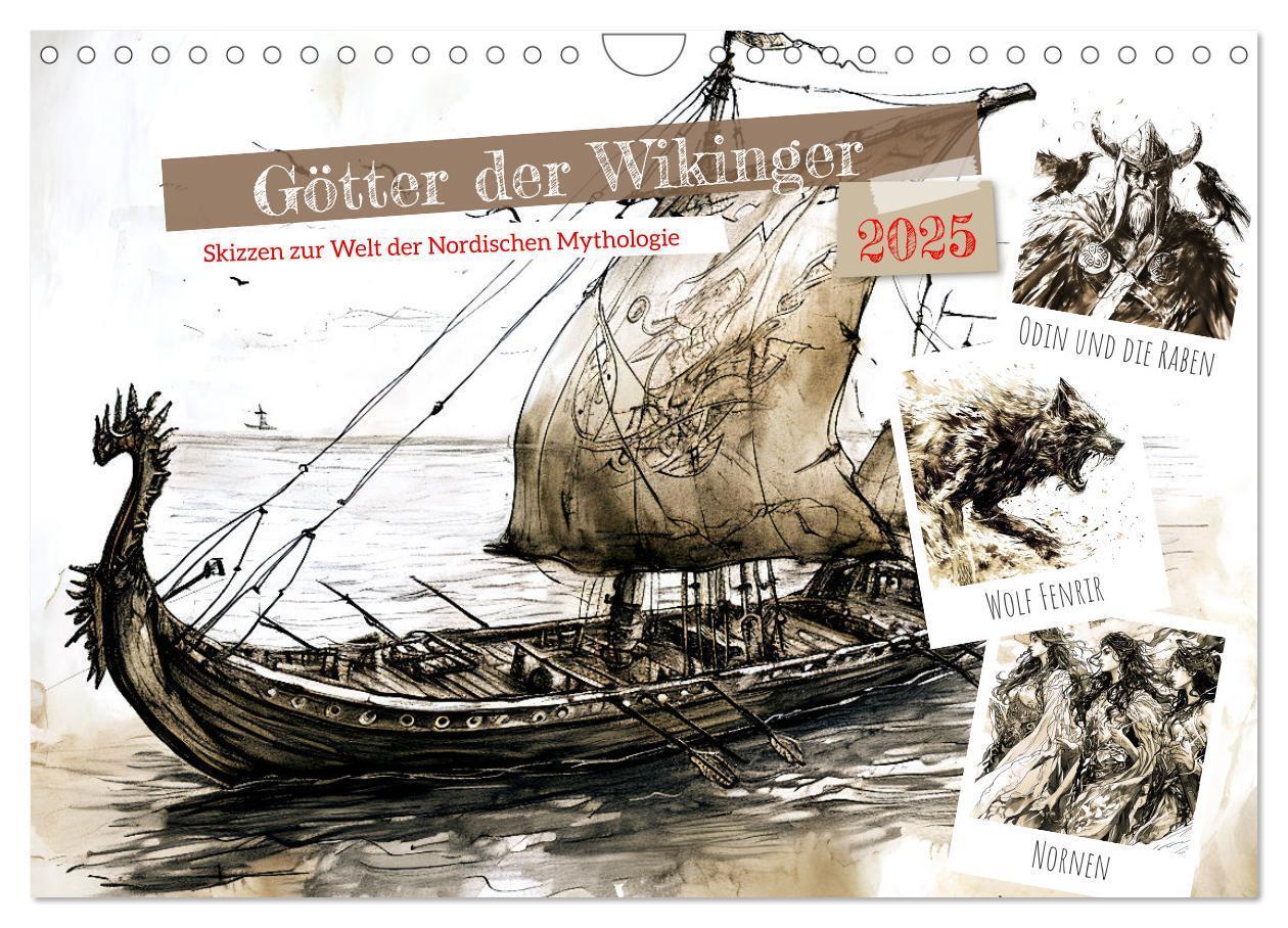 Cover: 9783383762833 | Götter der Wikinger - Skizzen zur Welt der Nordischen Mythologie...