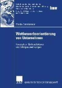 Cover: 9783835007574 | Wettbewerbsorientierung von Unternehmen | Marko Grozdanovic | Buch