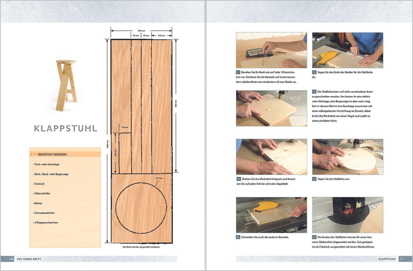 Bild: 9783784355238 | Aus einem Brett | Einfache Holzprojekte | Andy Standing | Taschenbuch