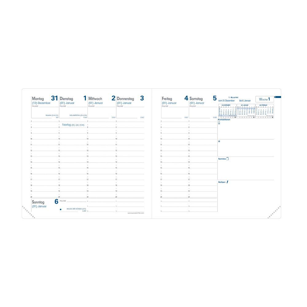 Cover: 3371010121991 | Executif, Kalender-Einlage | Kalender | Deutsch | ExaClair