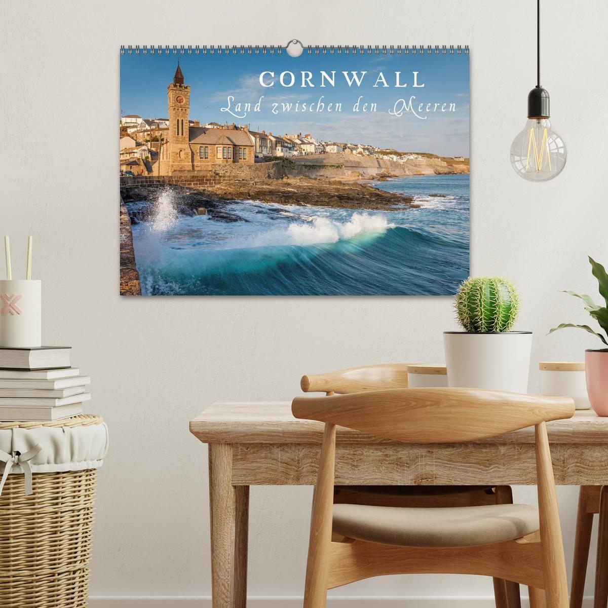 Bild: 9783435674381 | Cornwall - Land zwischen den Meeren (Wandkalender 2025 DIN A3...