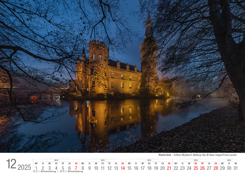 Bild: 9783965352094 | Niederrhein 2025 Bildkalender A4 Spiralbindung | Holger Klaes | 2025