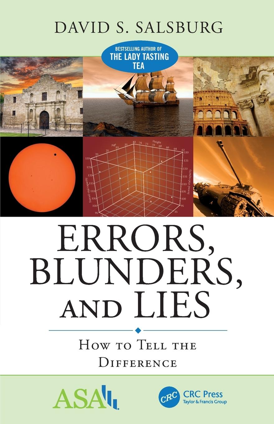 Cover: 9781498795784 | Errors, Blunders, and Lies | How to Tell the Difference | Salsburg