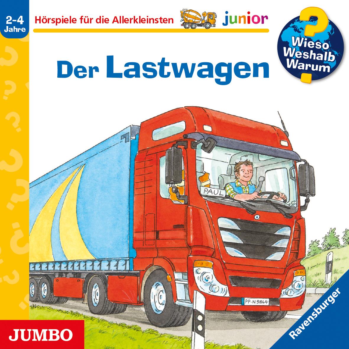 Cover: 9783833743498 | Wieso? Weshalb? Warum? junior. Der Lastwagen | [51] | Andrea Erne | CD