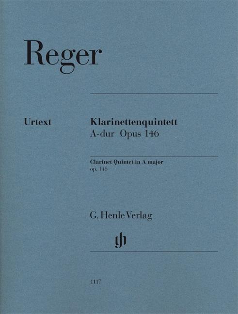 Cover: 9790201811178 | Klarinettenquintett A-dur op. 146 | Max Reger | Taschenbuch | Deutsch