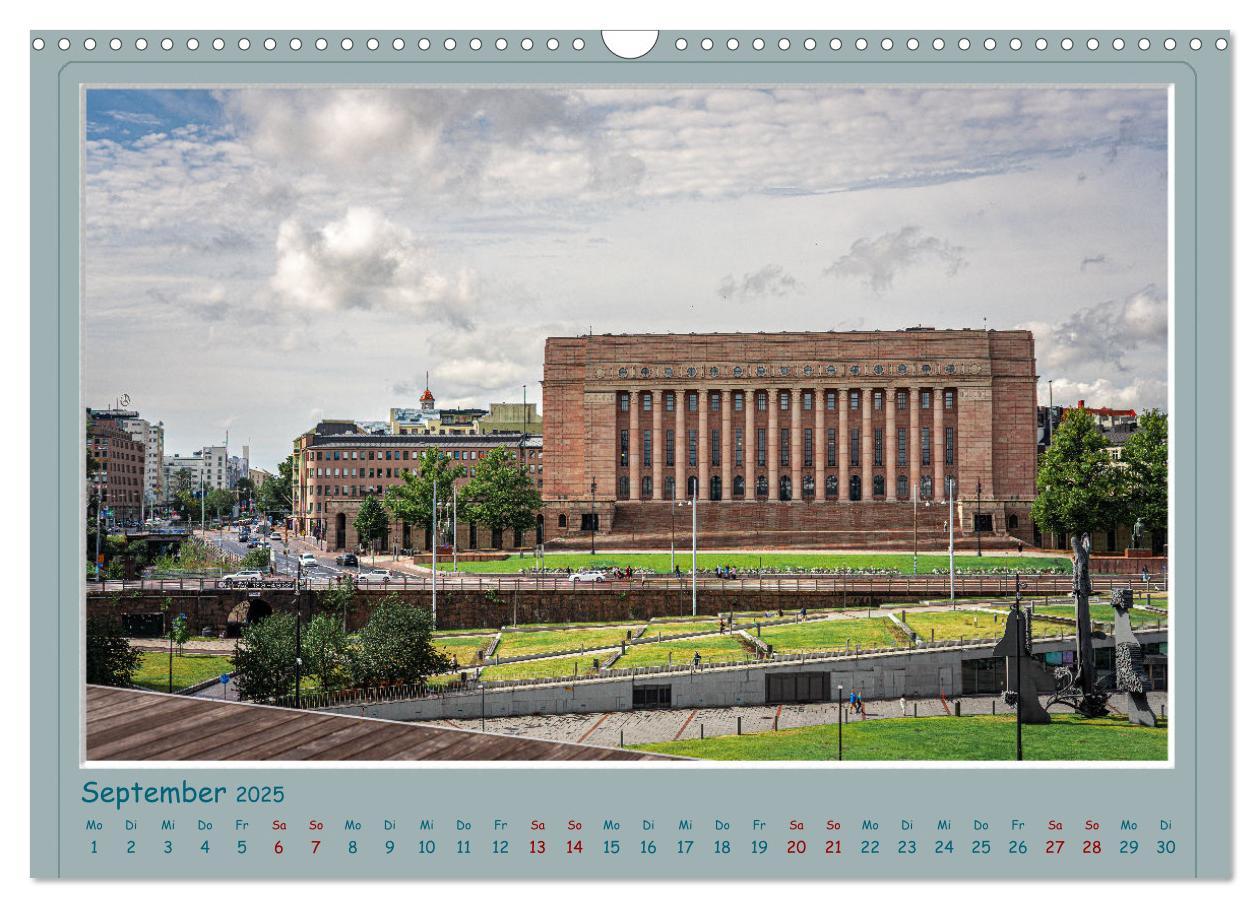 Bild: 9783383945816 | HELSINKI CITY (Wandkalender 2025 DIN A3 quer), CALVENDO Monatskalender