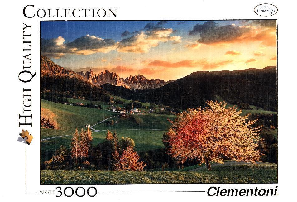 Cover: 8005125335459 | Die Alpen (Puzzle) | Spiel | In Spielebox | 2017 | Clementoni