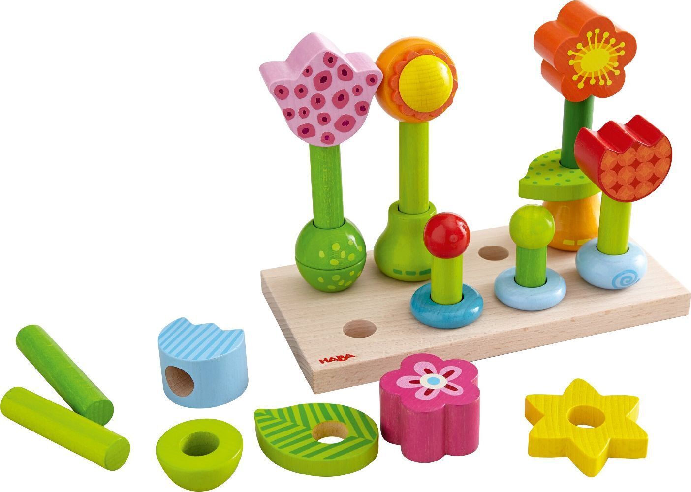 Bild: 4010168209180 | Steckspiel Blumenzauber | Stück | 1301551001 | Deutsch | 2020 | HABA