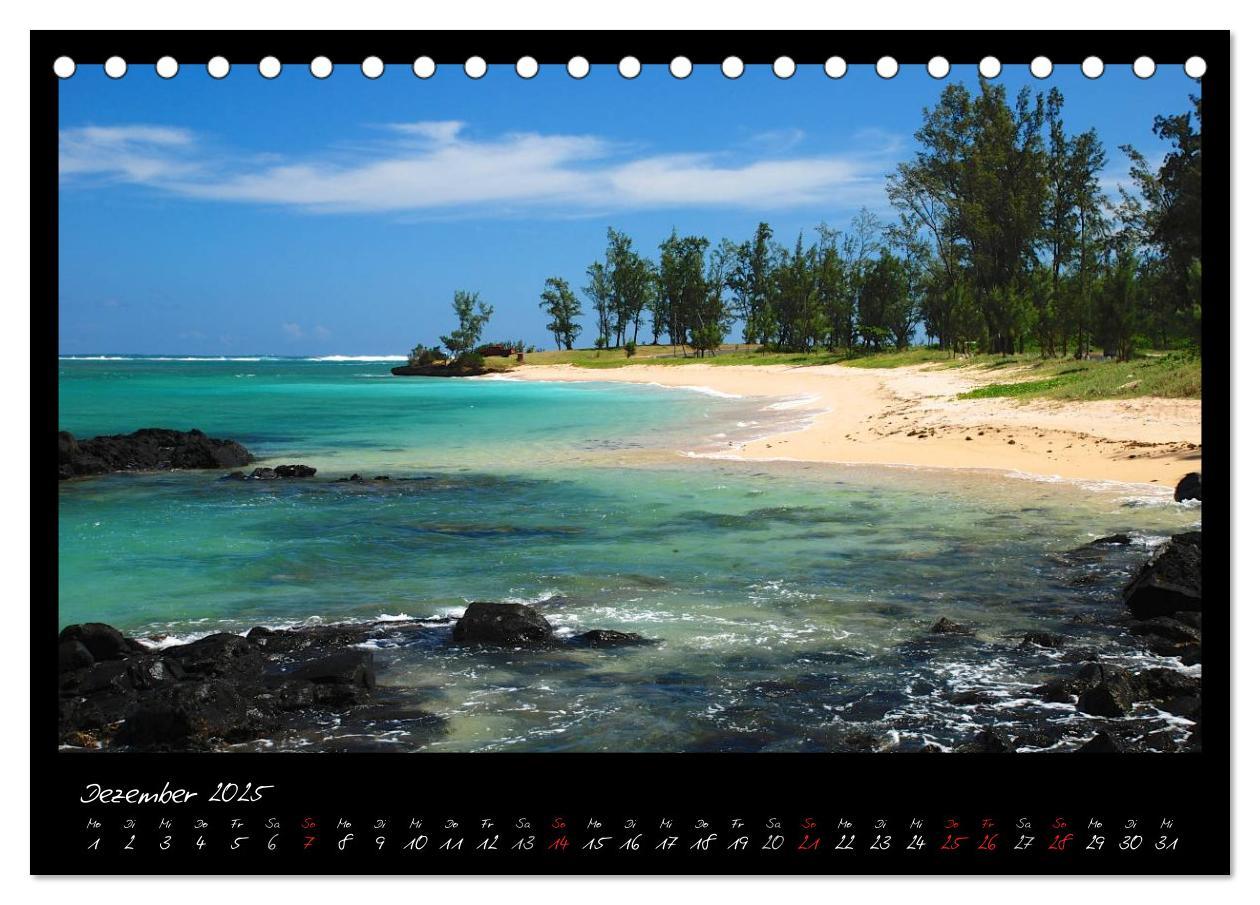 Bild: 9783435722891 | Mauritius (Tischkalender 2025 DIN A5 quer), CALVENDO Monatskalender