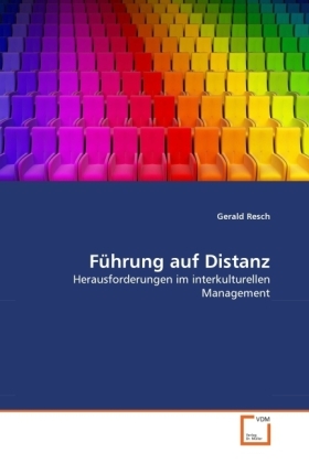 Cover: 9783639357363 | Führung auf Distanz | Herausforderungen im interkulturellen Management