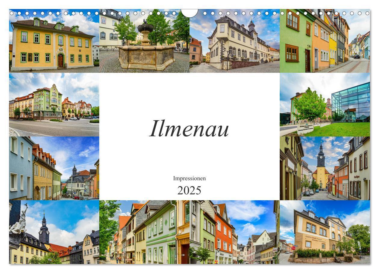 Cover: 9783435228928 | Ilmenau Impressionen (Wandkalender 2025 DIN A3 quer), CALVENDO...