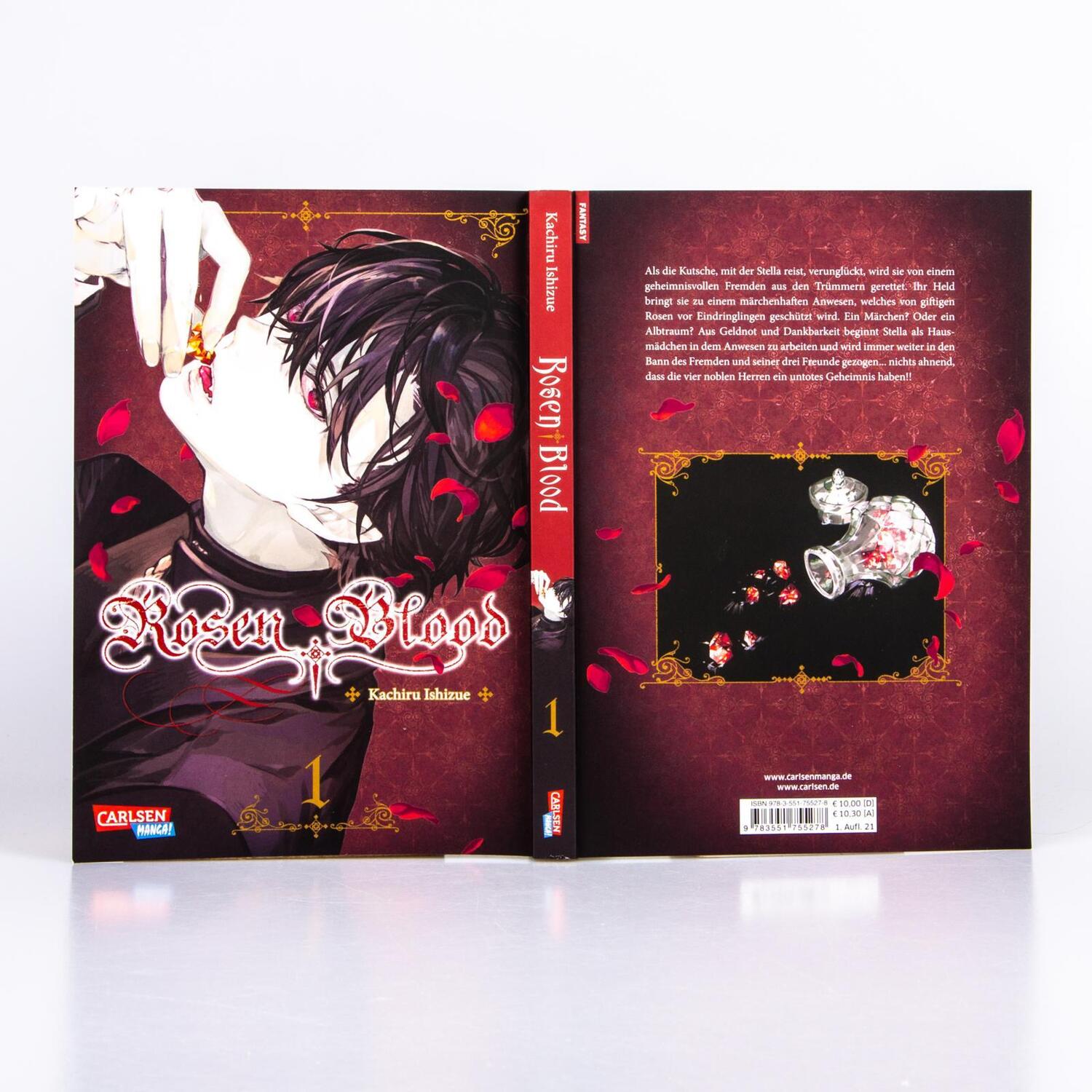 Bild: 9783551755278 | Rosen Blood 1 | Romantisches Dark-Fantasy-Erlebnis mit Biss | Ishizue