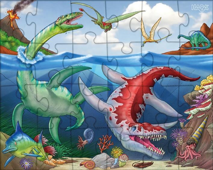 Bild: 4010168231587 | Puzzles Dinosaurier | Spiel | Deutsch | 2017 | HABA