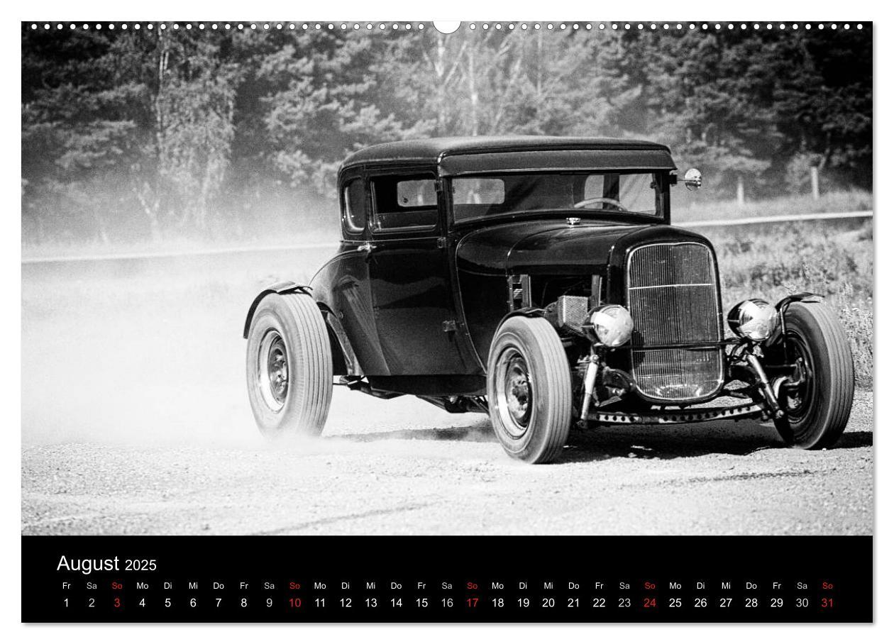 Bild: 9783435750191 | Hot Rods (Wandkalender 2025 DIN A2 quer), CALVENDO Monatskalender