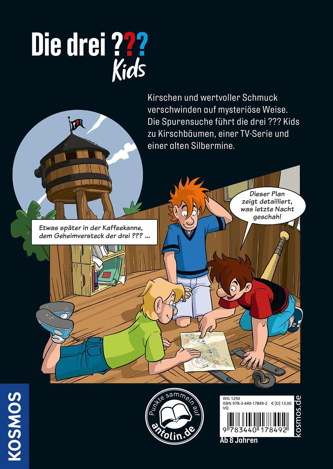 Bild: 9783440178492 | Die drei ??? Kids, Das Kirsch-Komplott | Comic | Calle Claus | Buch