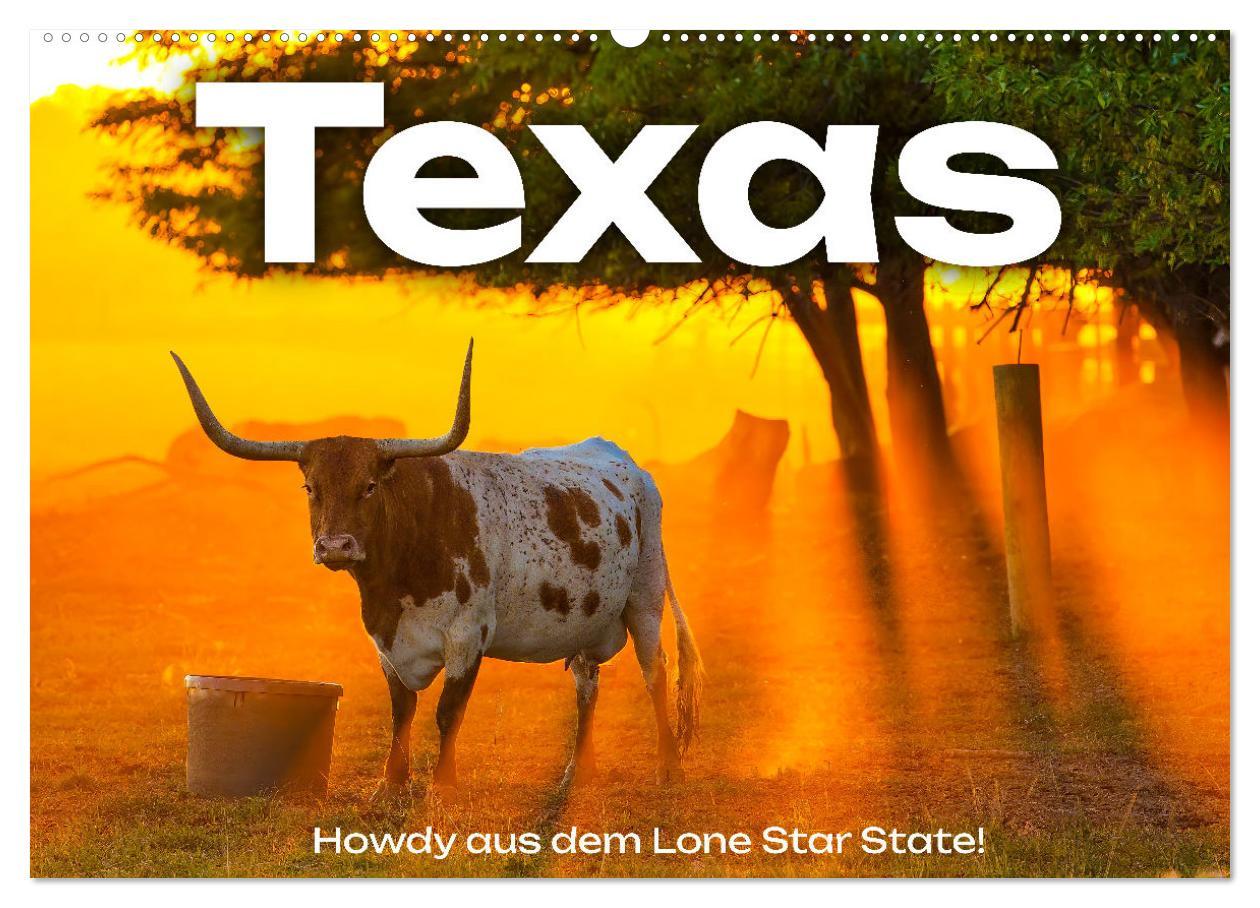 Cover: 9783457181157 | Texas - Howdy aus dem Lone Star State! (Wandkalender 2025 DIN A2...