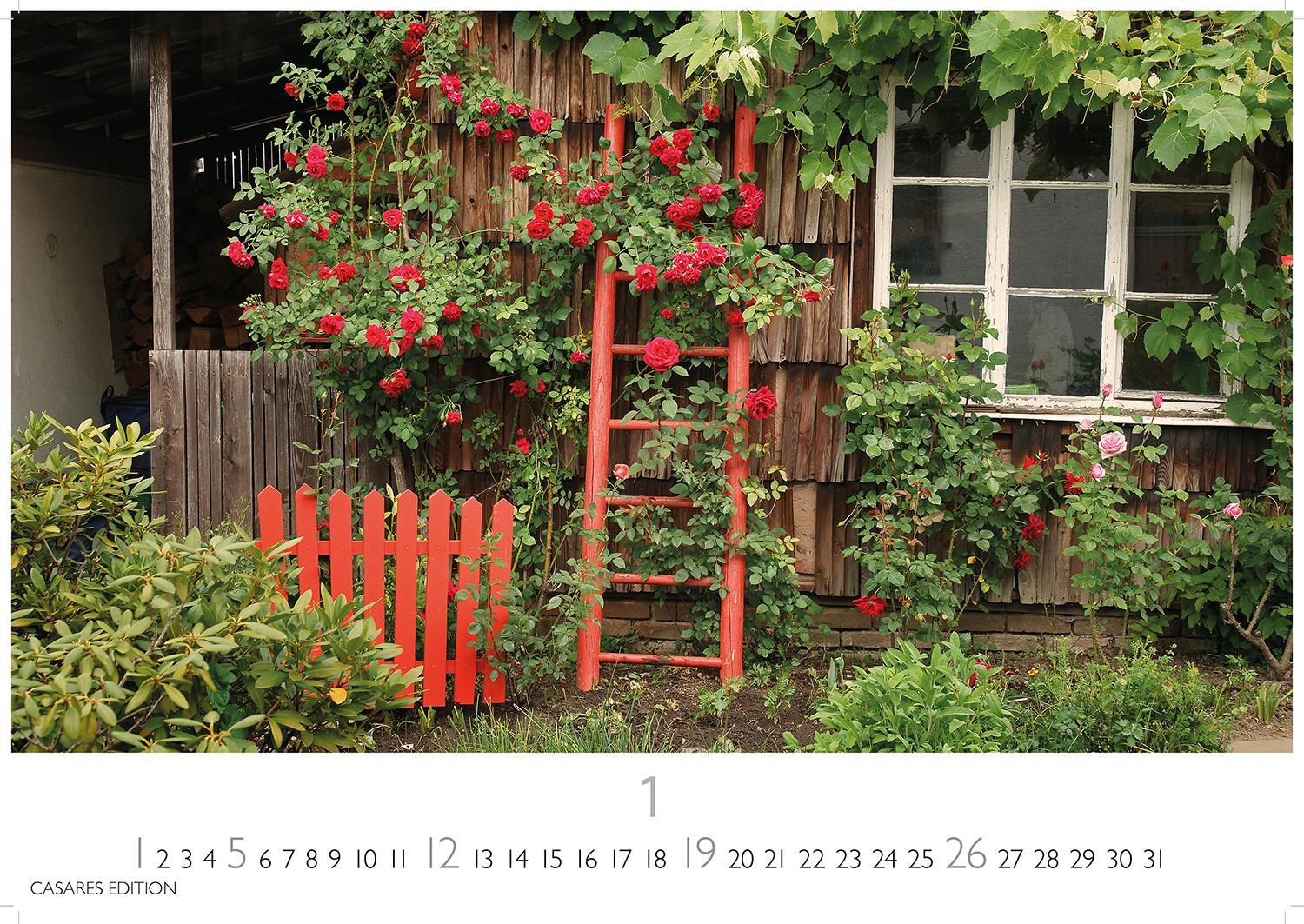 Bild: 9781835242247 | Gartenparadiese 2025 L 35x50cm | Kalender | 14 S. | Deutsch | 2025