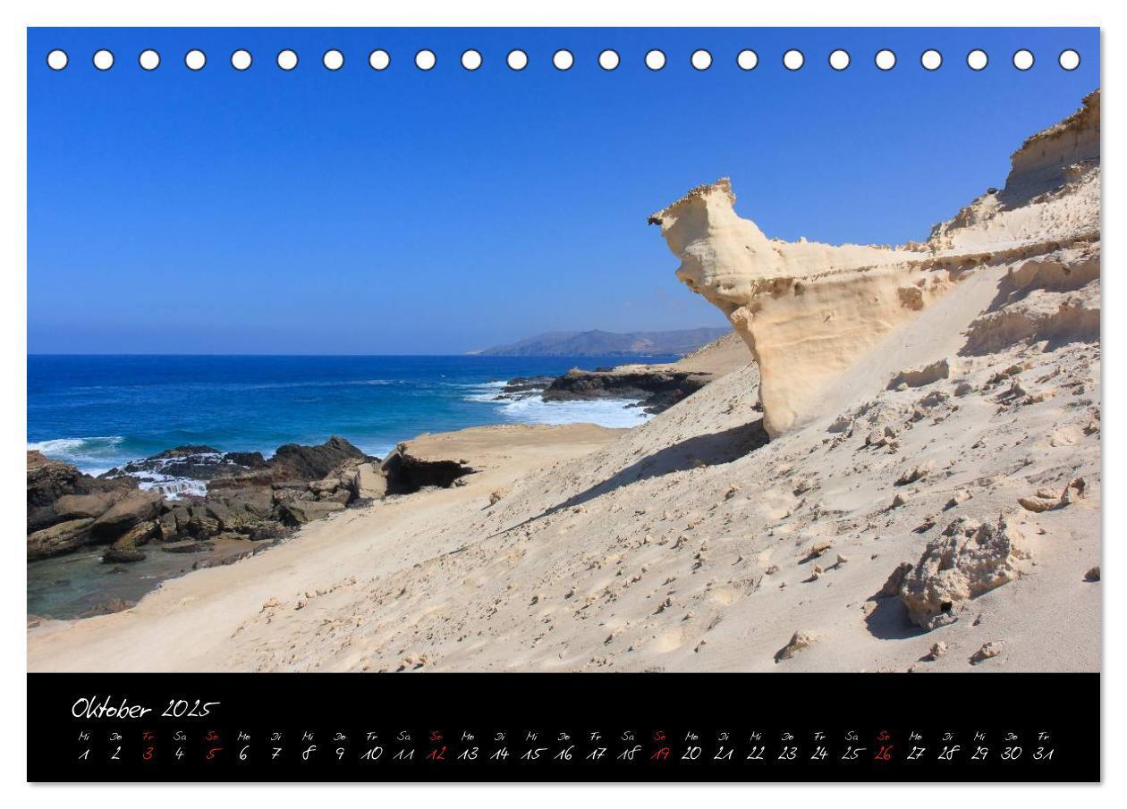 Bild: 9783435776894 | Fuerteventura (Tischkalender 2025 DIN A5 quer), CALVENDO...