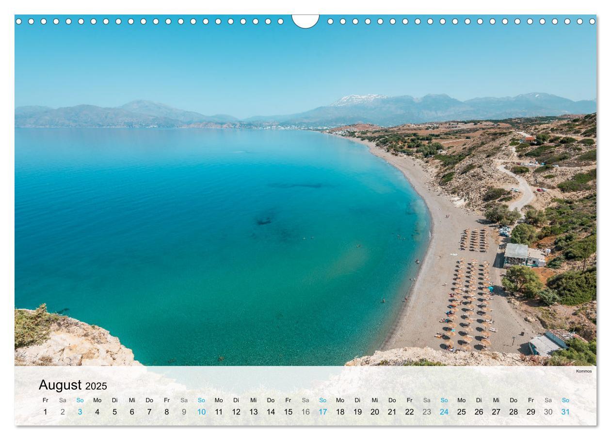 Bild: 9783383926310 | Kreta - Die schönsten Strände (Wandkalender 2025 DIN A3 quer),...