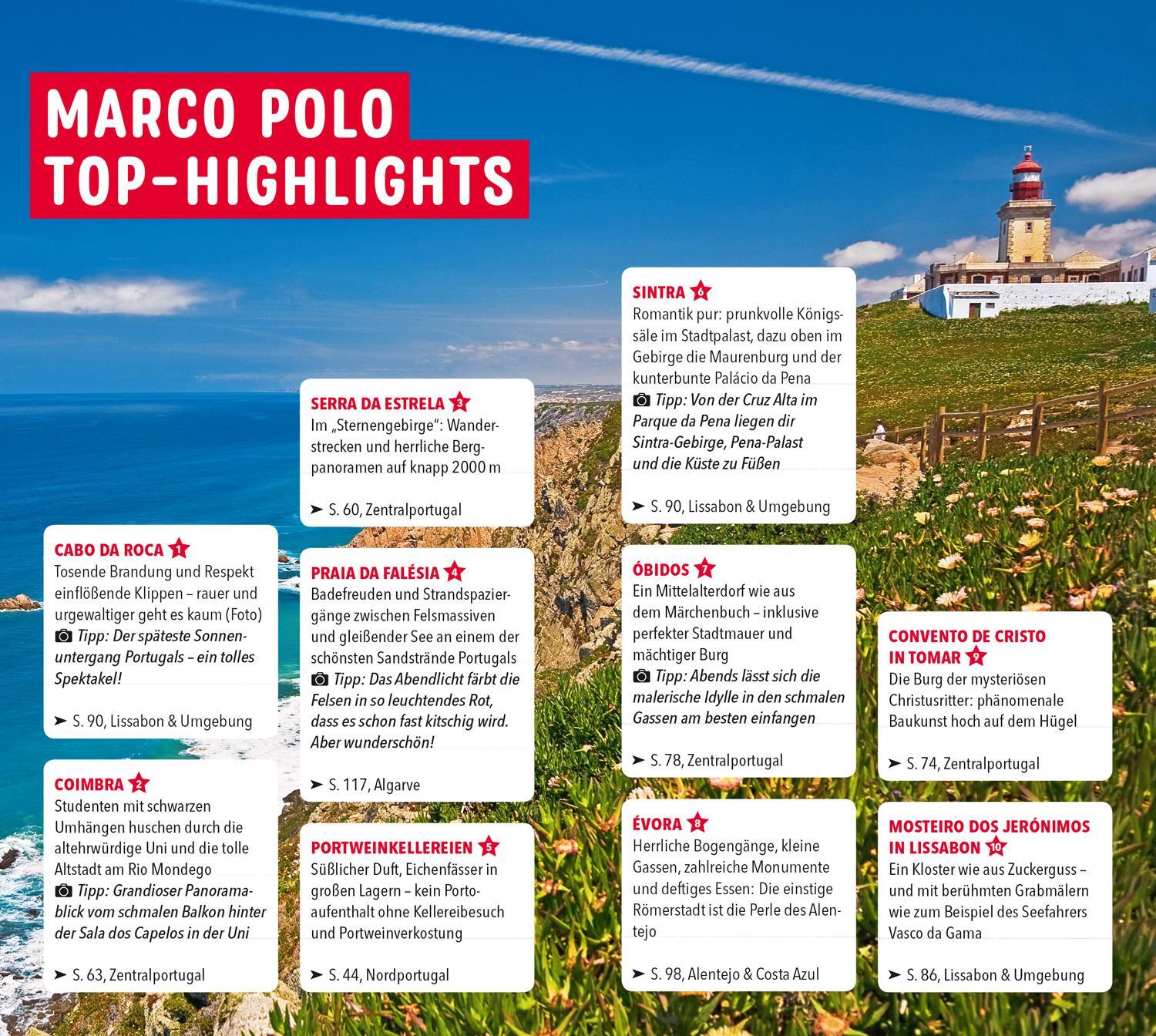 Bild: 9783829719551 | MARCO POLO Reiseführer Portugal | Sara Lier (u. a.) | Taschenbuch