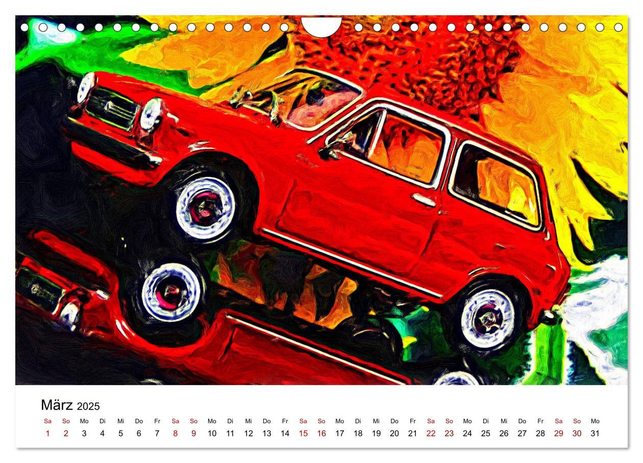 Bild: 9783435019878 | Surreale Autowelten (Wandkalender 2025 DIN A4 quer), CALVENDO...