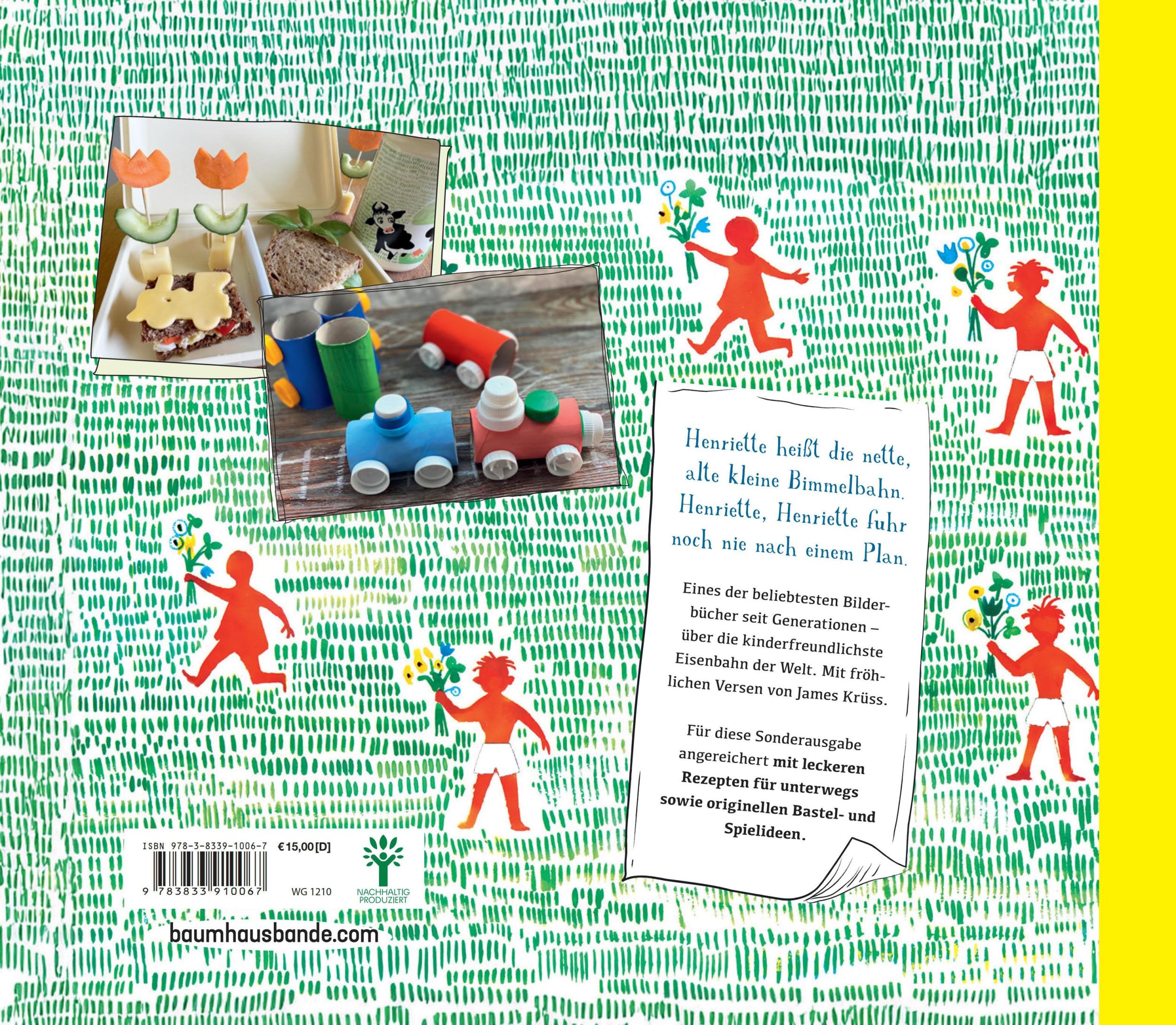 Bild: 9783833910067 | Henriette Bimmelbahn - Sonderausgabe mit Rezepten und Spielideen...