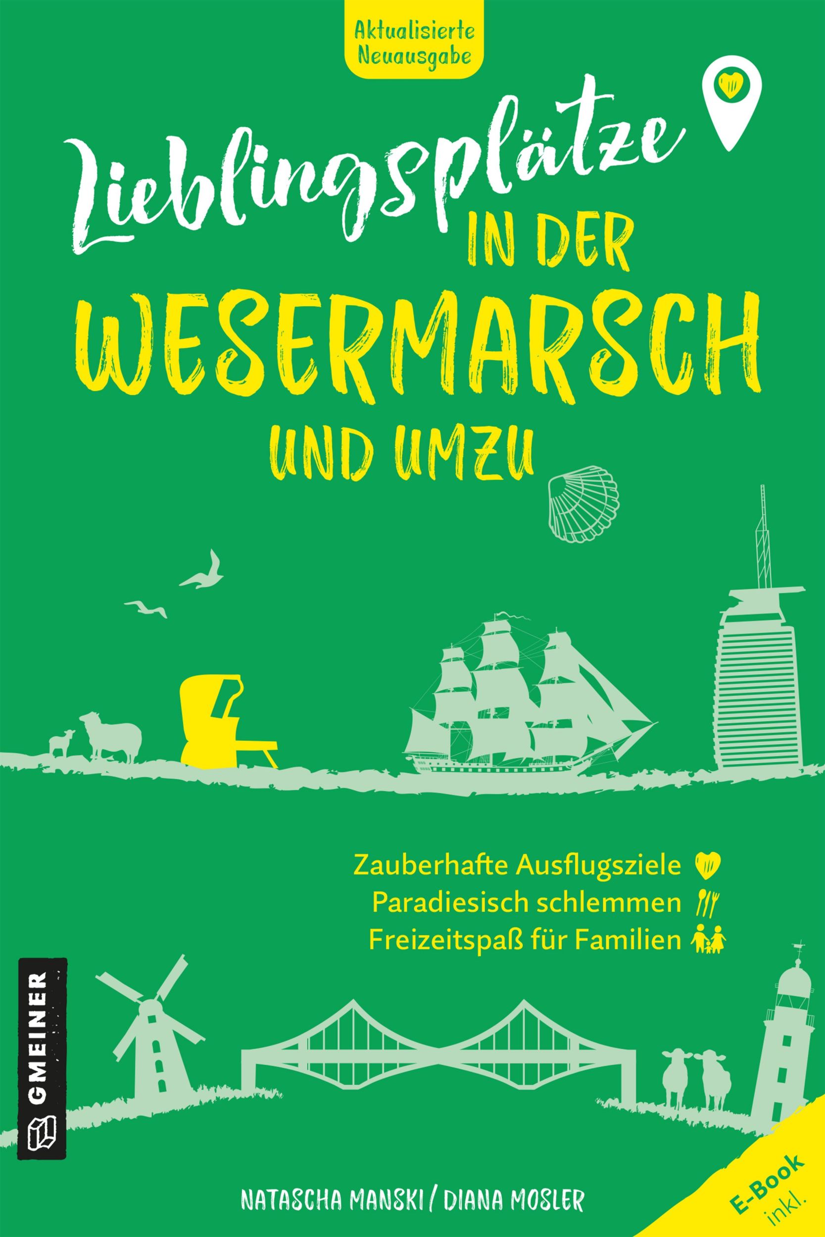 Cover: 9783839208021 | Lieblingsplätze in der Wesermarsch und umzu | Aktual. Neuausgabe 2025