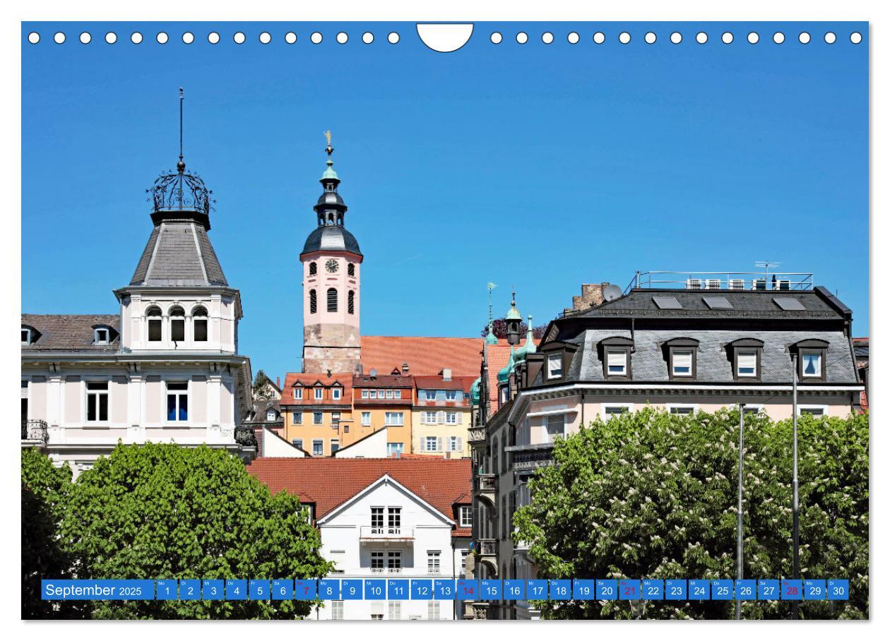 Bild: 9783383970726 | So schön ist Baden-Baden (Wandkalender 2025 DIN A4 quer), CALVENDO...