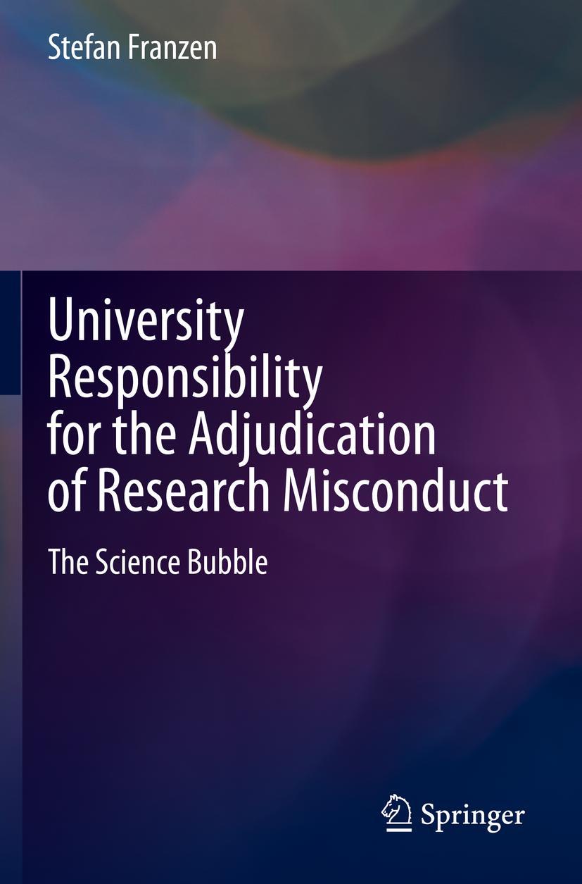 Cover: 9783030680657 | University Responsibility for the Adjudication of Research Misconduct