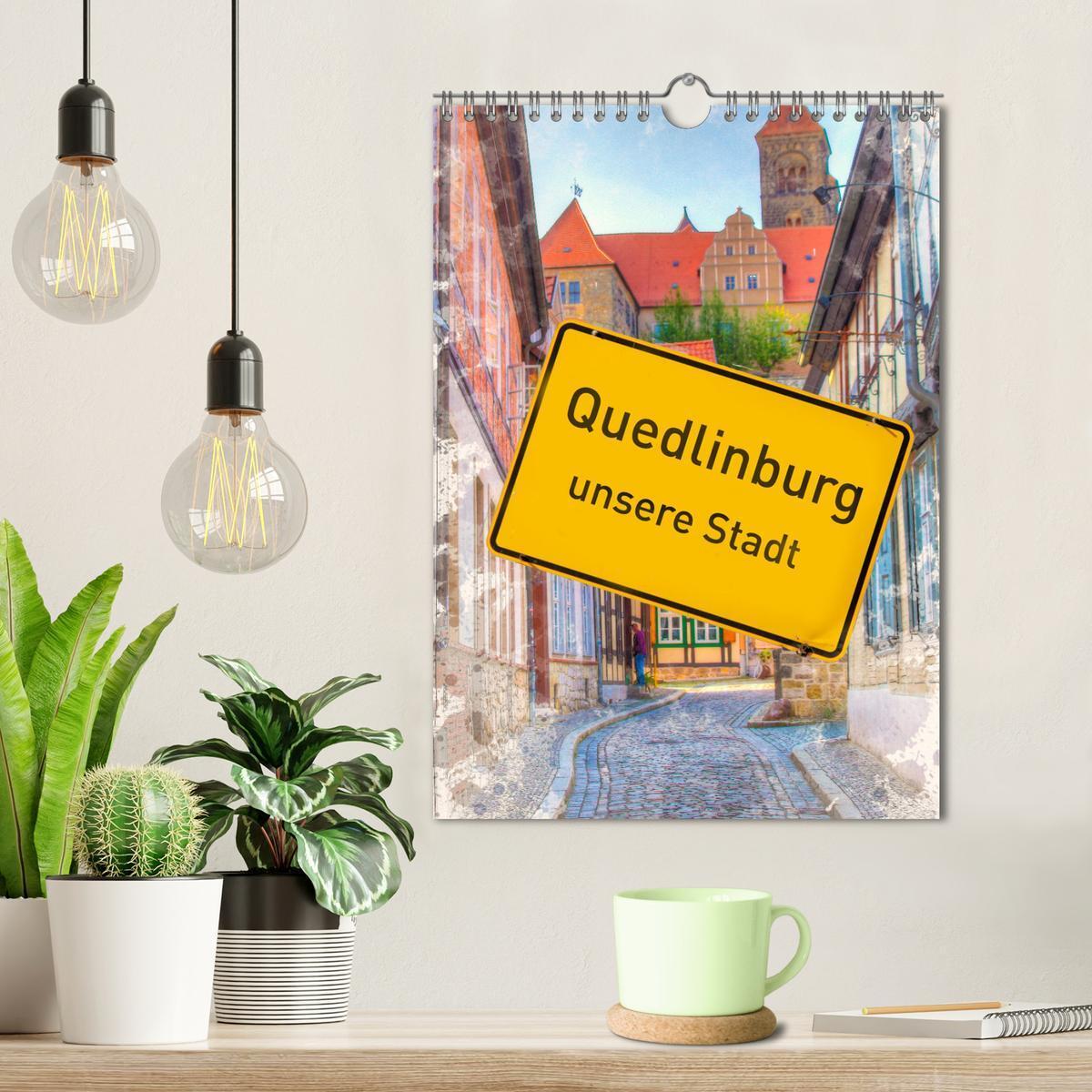 Bild: 9783435935239 | Quedlinburg - unsere Stadt (Wandkalender 2025 DIN A4 hoch),...