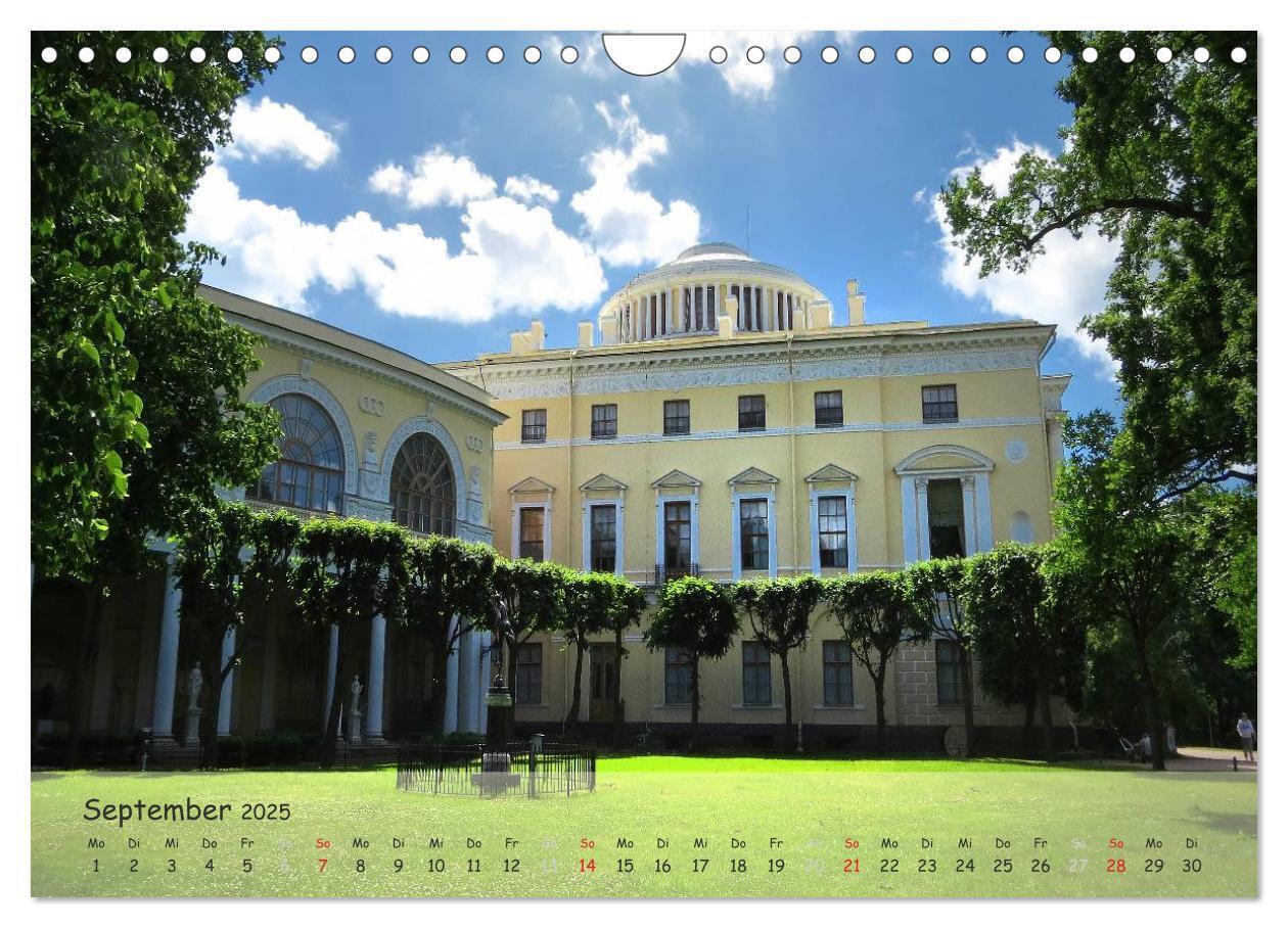 Bild: 9783435583874 | Sankt Petersburg - Paläste der Umgebung (Wandkalender 2025 DIN A4...