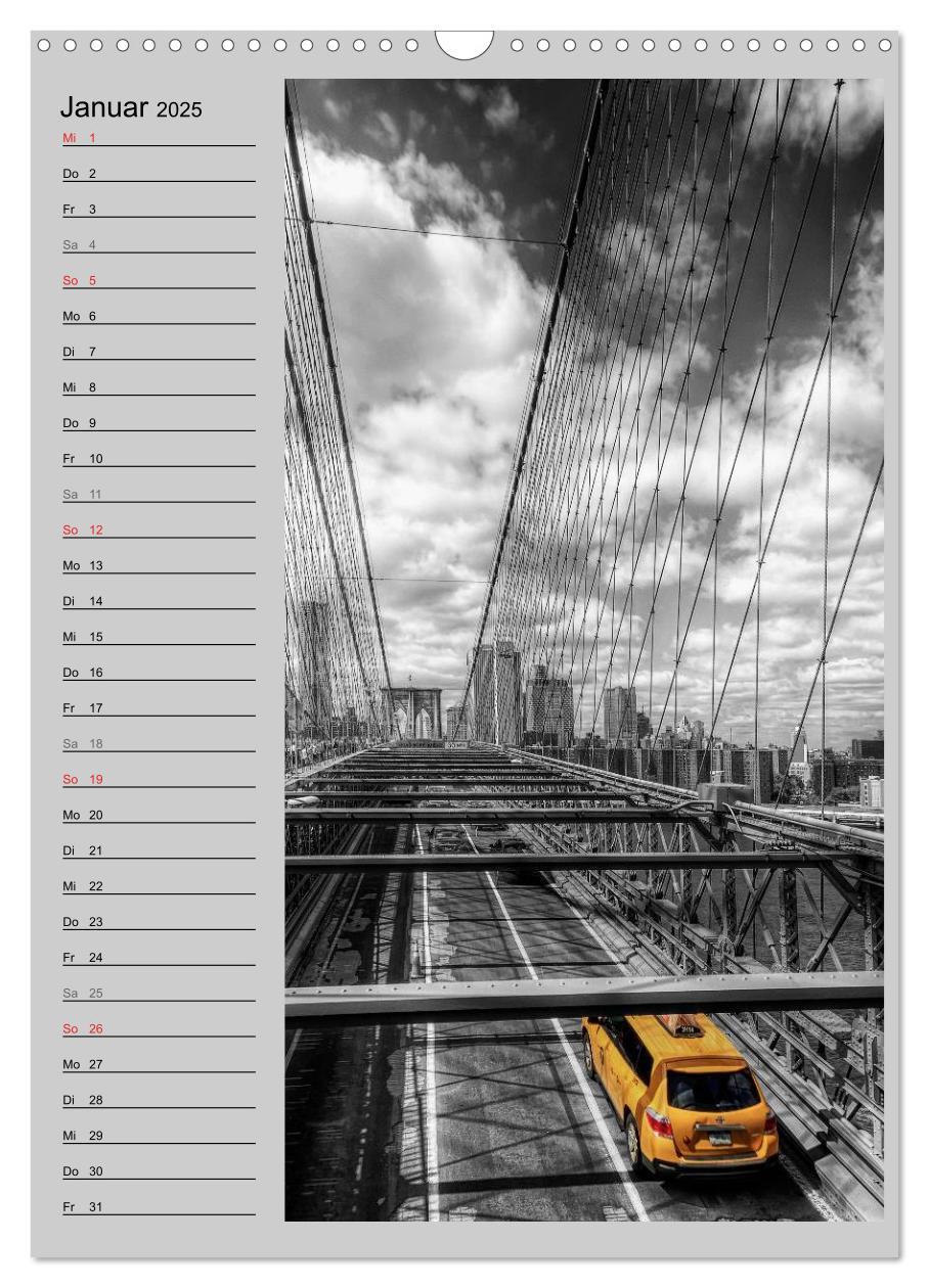 Bild: 9783457019344 | New York Colorkey (Wandkalender 2025 DIN A3 hoch), CALVENDO...